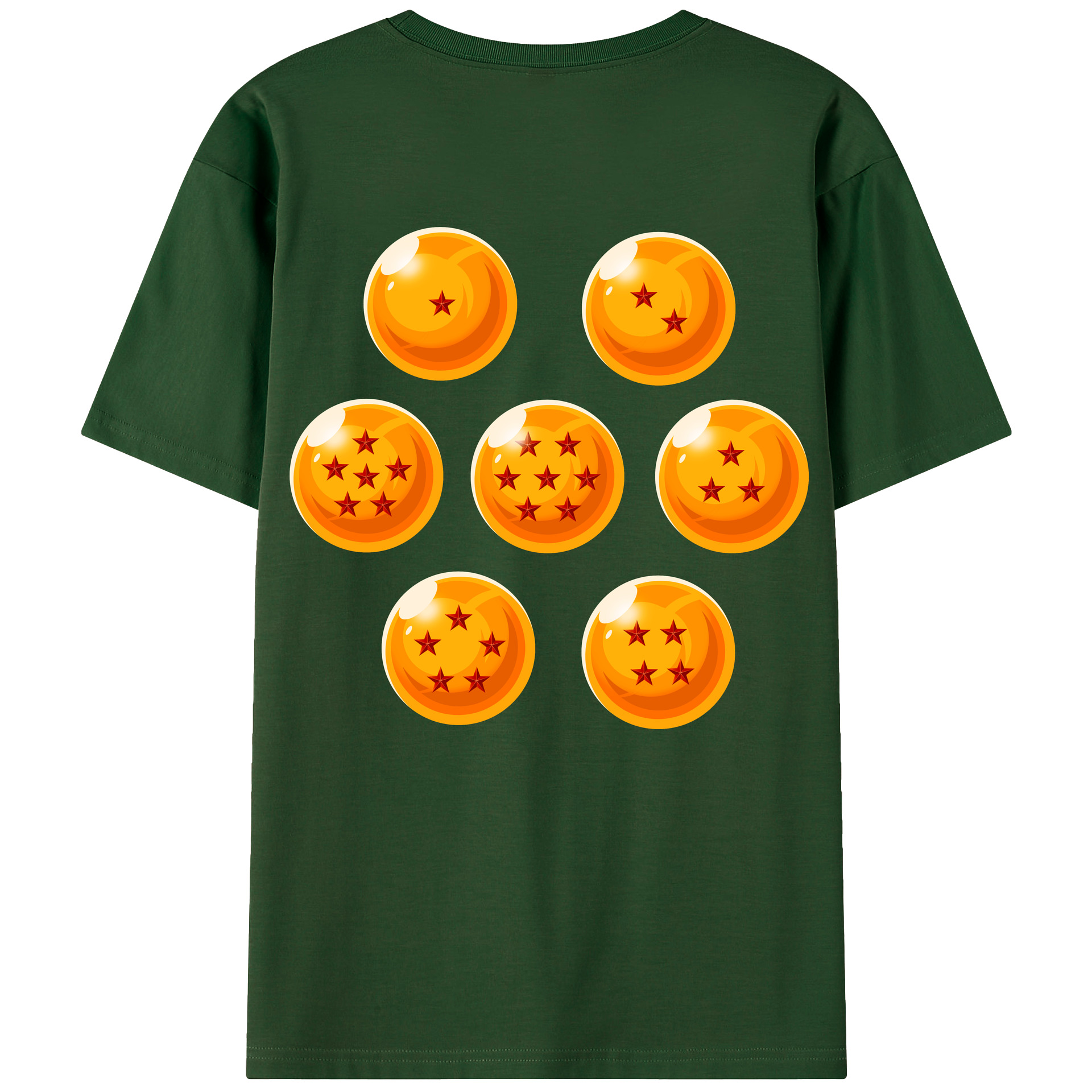 （画像用） ドラゴンボール DRAGON BALL 綿100％半袖Tシャツ（背面プリント）